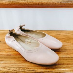 NWOT Everlane Italian Leather Blush Pink Ballet Flats
